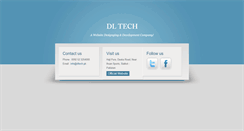 Desktop Screenshot of dltech.co.uk