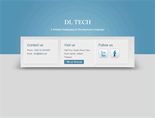 Tablet Screenshot of dltech.co.uk